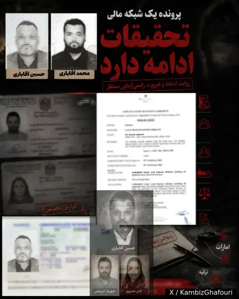 Milliardenschwere Ölraub: Die Geheimnisse hinter Hussein Aghayaris Kulissen