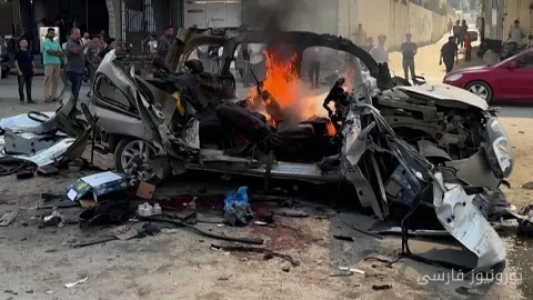 Israels Luftangriff auf ein Auto in Gaza tötete zwei Hamas-Ingenieure