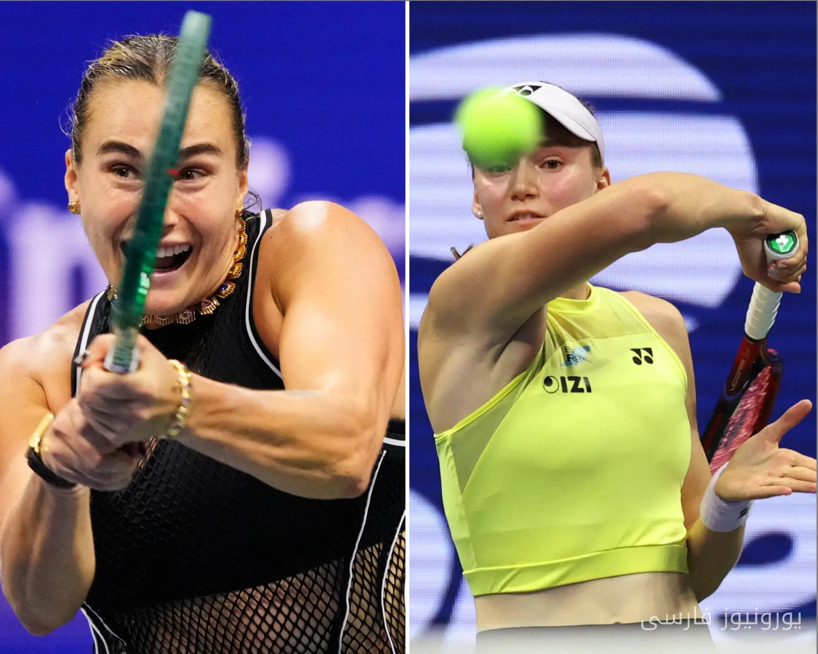 رقابت داغ صبالی‌نکا و ریباکینا در US Open: دوئل قهرمانان