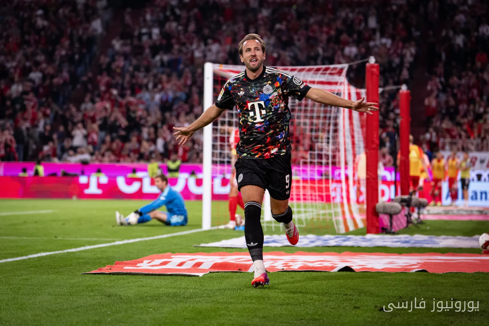 Harry Kane hat als schnellster Spieler in der Geschichte der Bundesliga 100 Tore erzielt