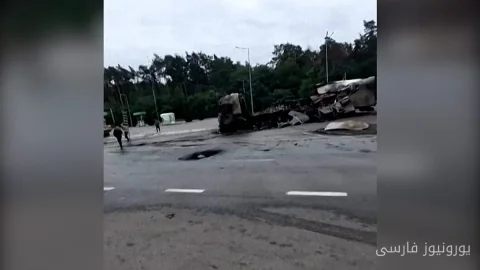 Russische Drohnenangriffe auf die Versorgungsroute Ukraine-Polen führten zu einem Grenzbrand