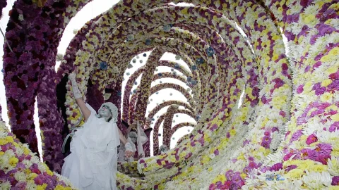 مهرجان الزهور في هولندا؛ أروع احتفال سنوي مع 400,000 زهرة داليا