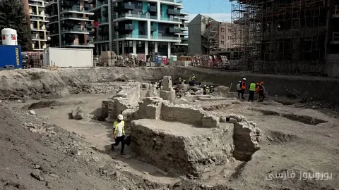 Entdeckung eines großen römischen Bauwerks in Budapest durch Archäologen