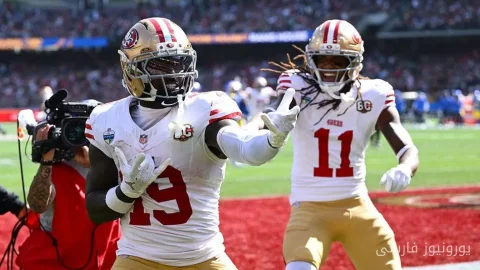 پیروزی شگفت‌انگیز 49ers بر Rams در ملبورن