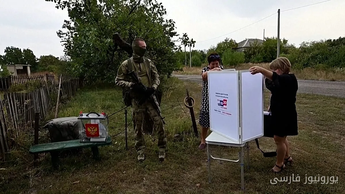 Russland führt vorzeitige Wahlen in besetztem Ukraine durch