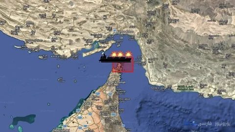یک نفتکش در مسیر خروج از تنگه هرمز هدف قرار گرفت