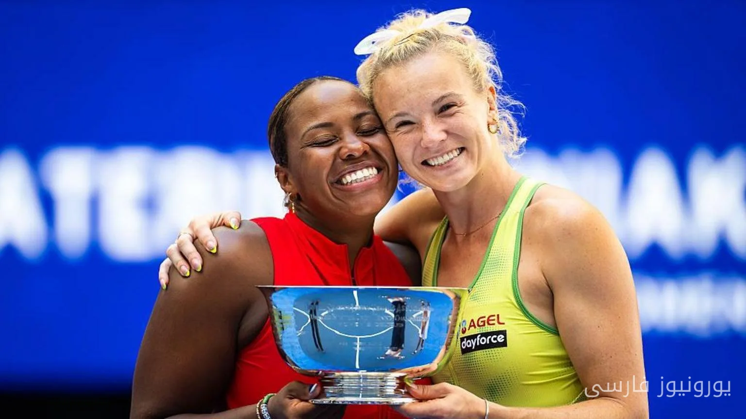 Katerina Siniakova و Taylor Townsend، قهرمانان تاریخی دوئل‌های گرند اسلم!