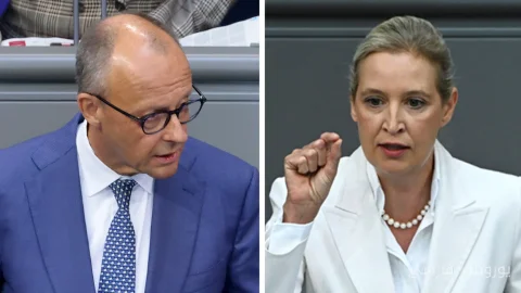 Heated Debate at the Border with the Right-Wing Leader of Germany After Electoral Victory