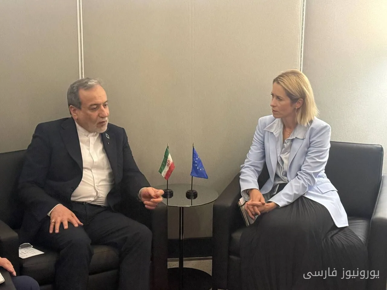 دیدار سید عباس عراقچی با کایا کالاس در نیویورک