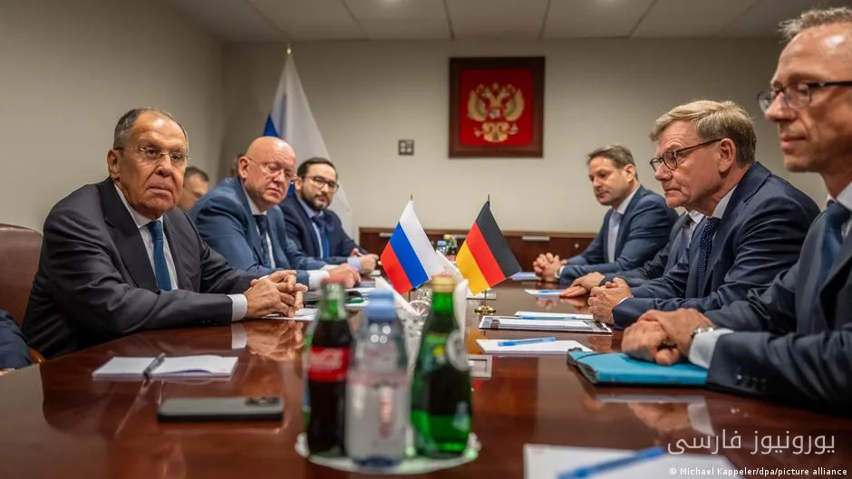 دیدار وزیران خارجه آلمان و روسیه در مجمع عمومی سازمان ملل