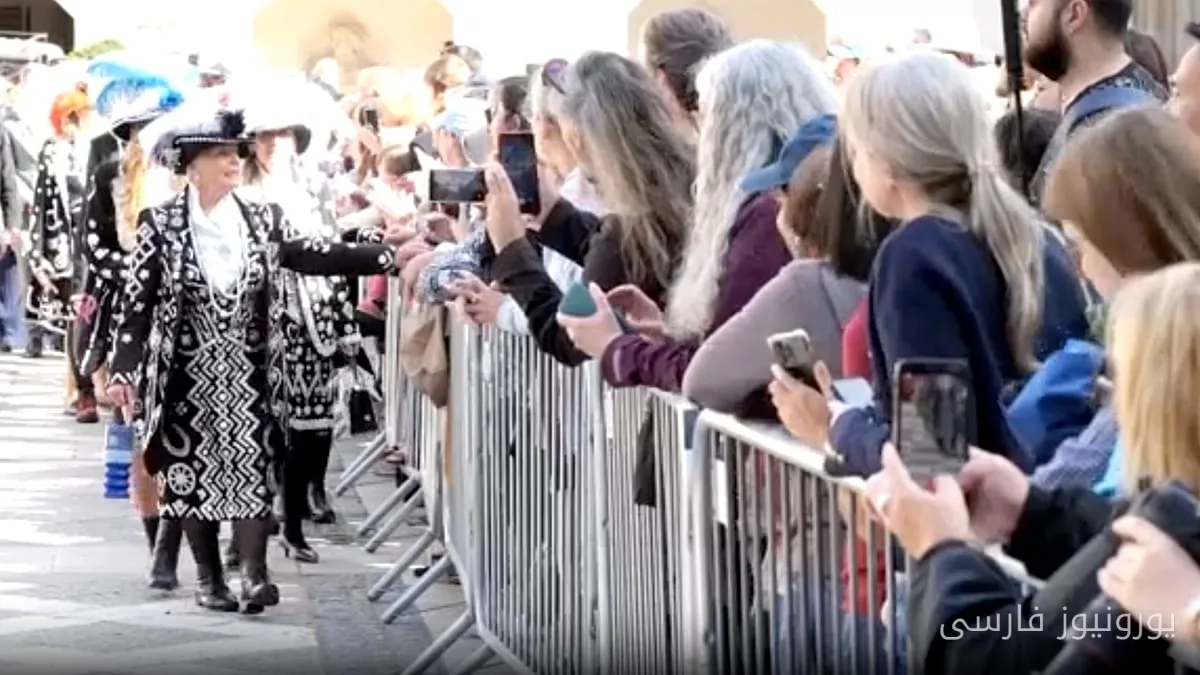 جشنواره برداشت سالانه در لندن با حضور Pearly Kings و Queens برگزار شد